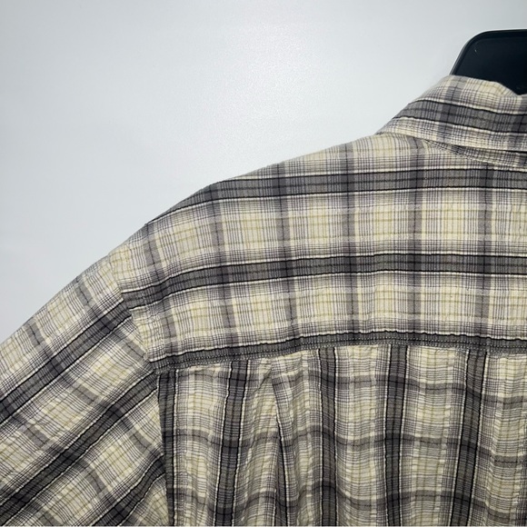 Columbia Button Up Adult Large Mens Multicolor Short Sleeve 100% Cotton Shirt - Picture 11 of 15